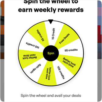 Spin wheel Gamification