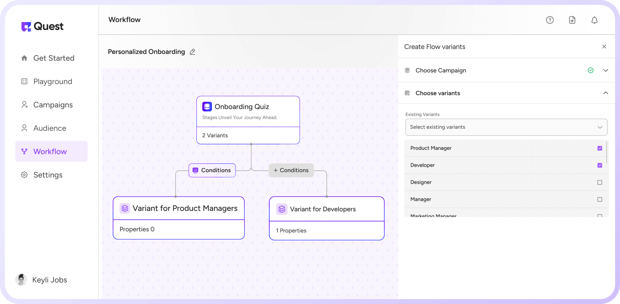 Screenshot of UI kit dashboard