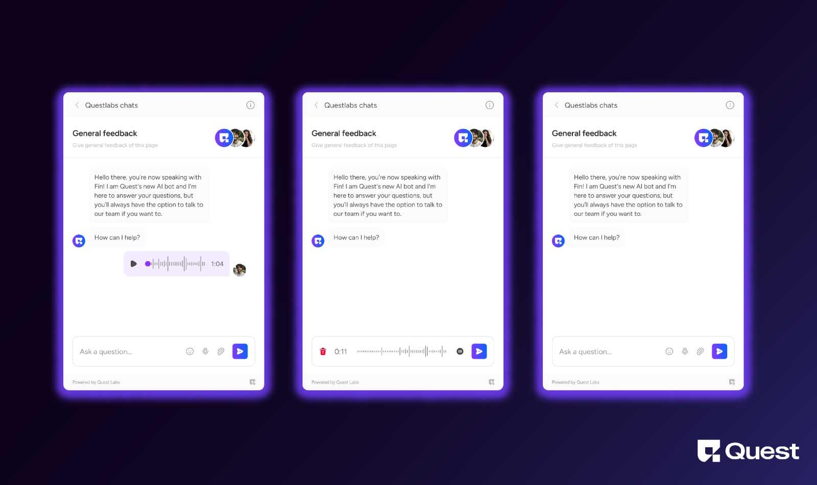 Quest’s AI Powered-User Assistant
