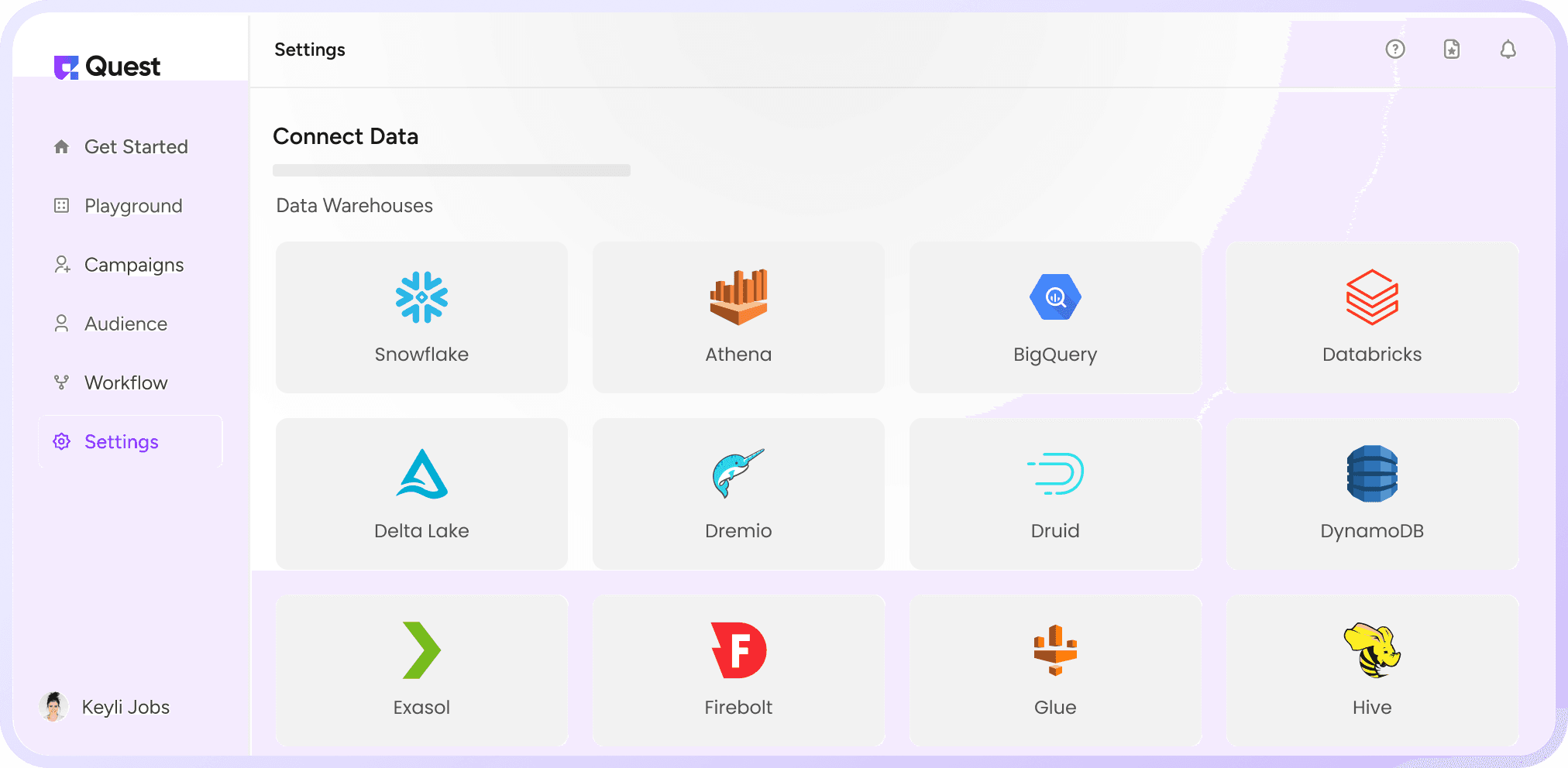 Screenshot of UI kit dashboard